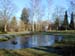 Teich am Finnischen Pavillon.