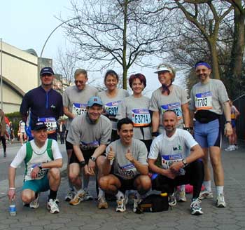 Hamburg Marathon Gruppe Bild 3