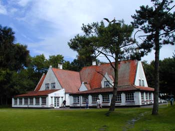 Vogelpark "Het Zwin" mit Storchennest