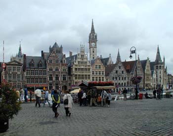 Marktplatz von Gent