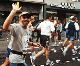 Dieter Past (auch bei km 40 noch gut drauf)